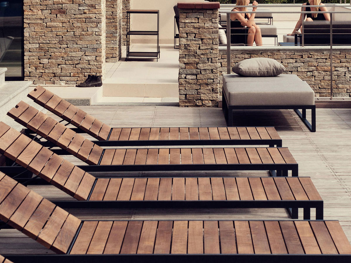 Roshults Garden Lounger Outdoor