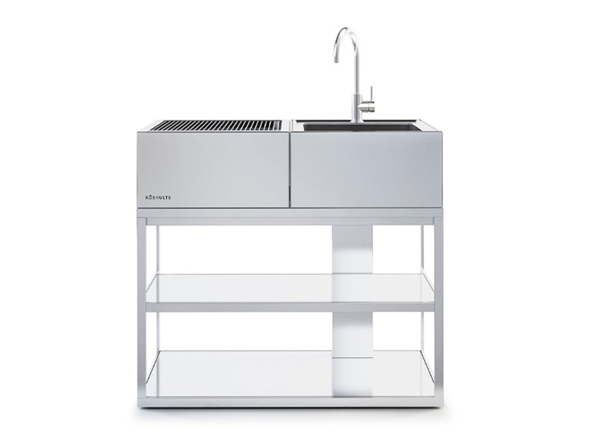 Roshults Open Kitchen 100 Charcoal Grill 50sink