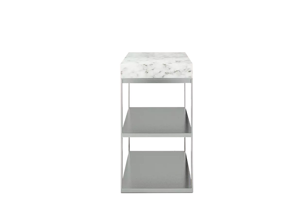 Roshults Open Kitchen Wood Oven Sideboard Marble