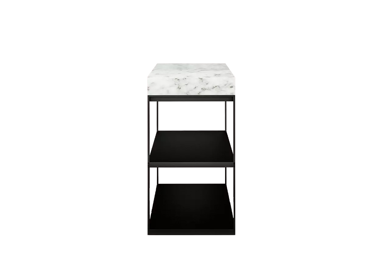 Roshults Open Kitchen Wood Oven Sideboard Marble