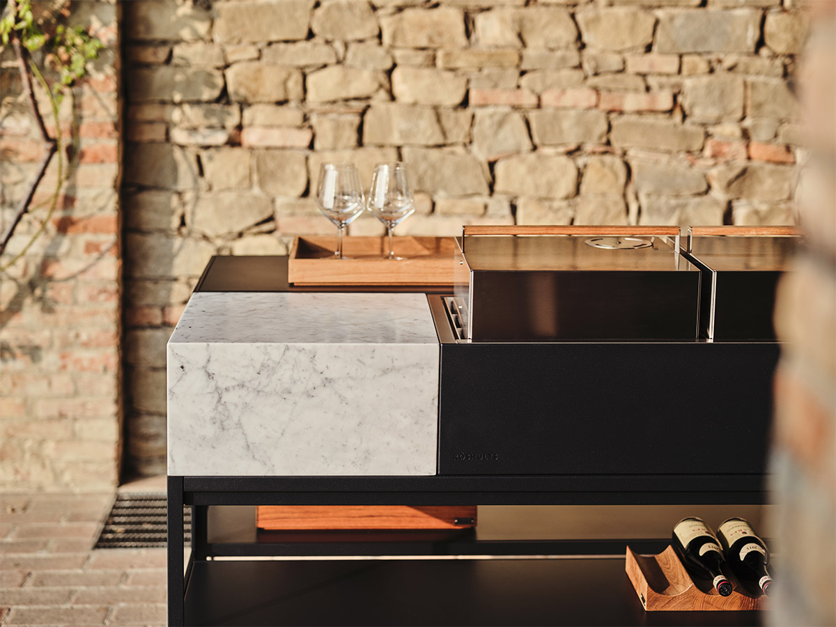 Roshults Open Kitchen Module Marble 50