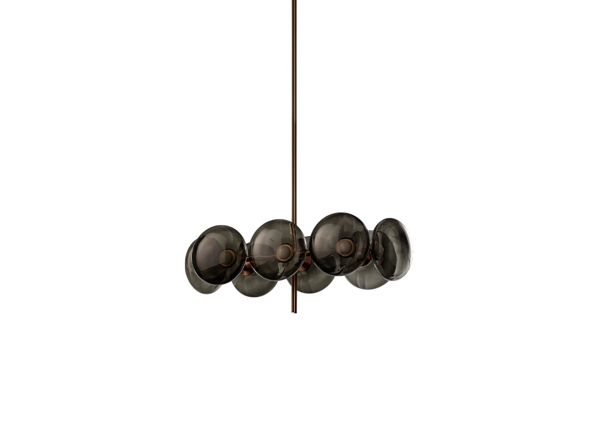 Ross Gardam Aeris Linear 108 Chandelier Bronzed
