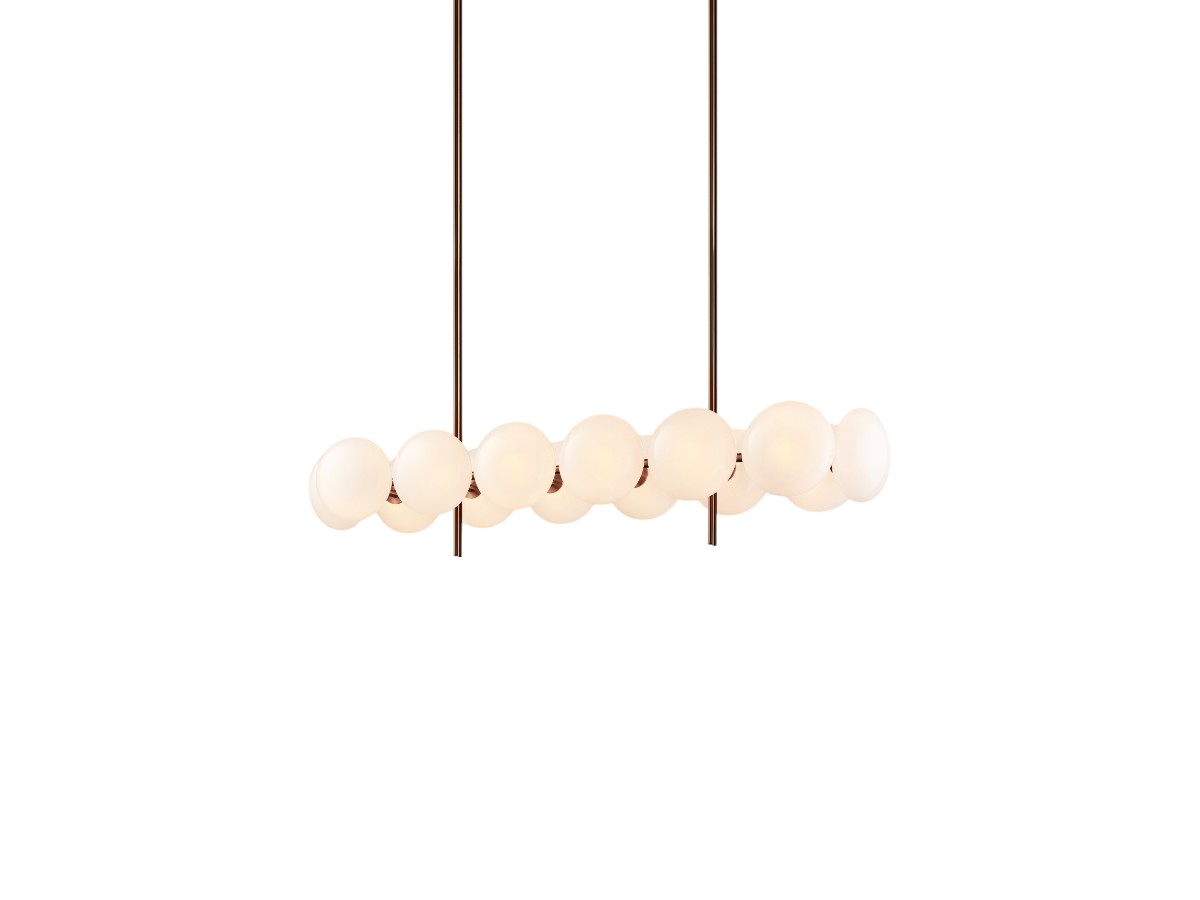 Ross Gardam Aeris Linear 214 Chandelier Bronzed