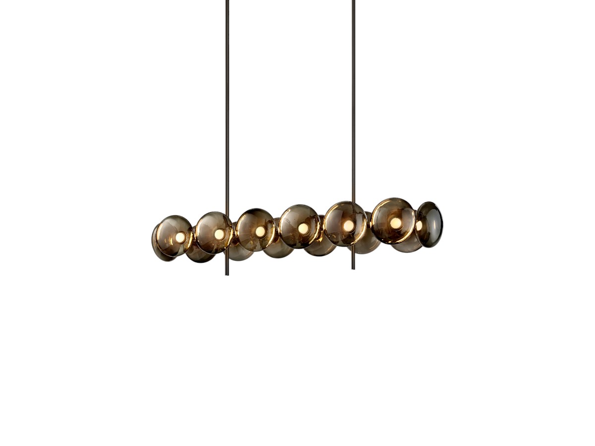 Ross Gardam Aeris Linear 214 Chandelier Blackened