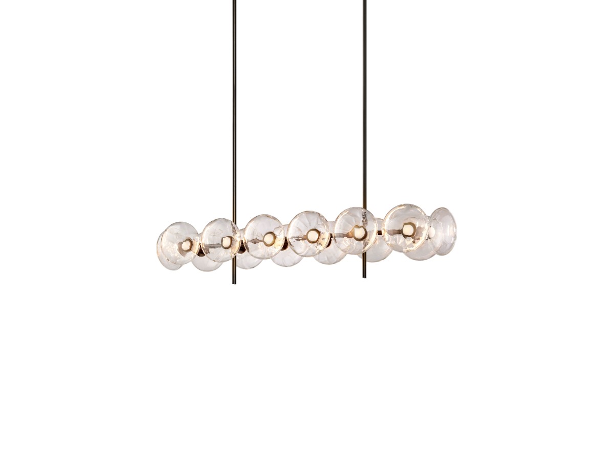 Ross Gardam Aeris Linear 214 Chandelier Blackened