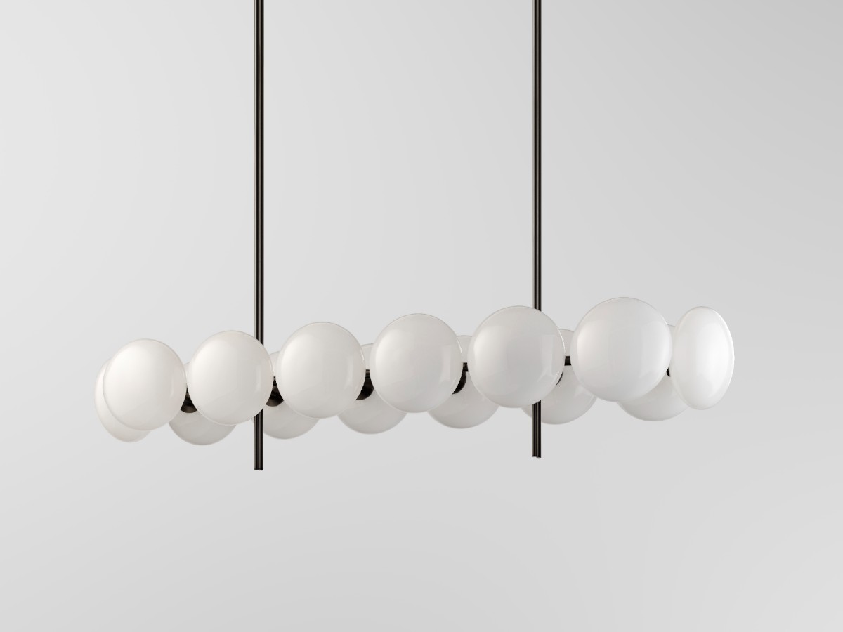 Ross Gardam Aeris Linear 214 Chandelier Blackened