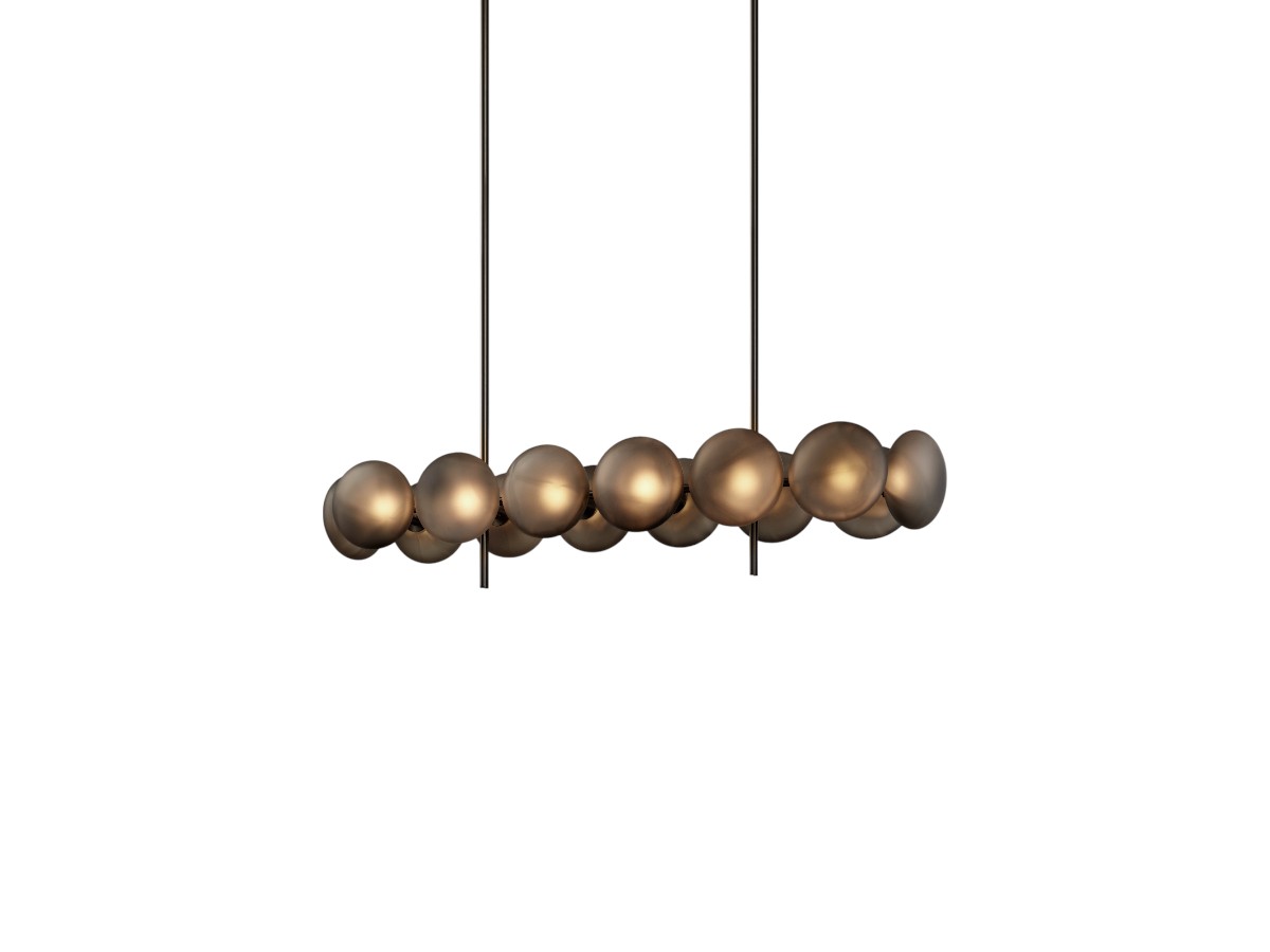 Ross Gardam Aeris Linear 214 Chandelier Blackened