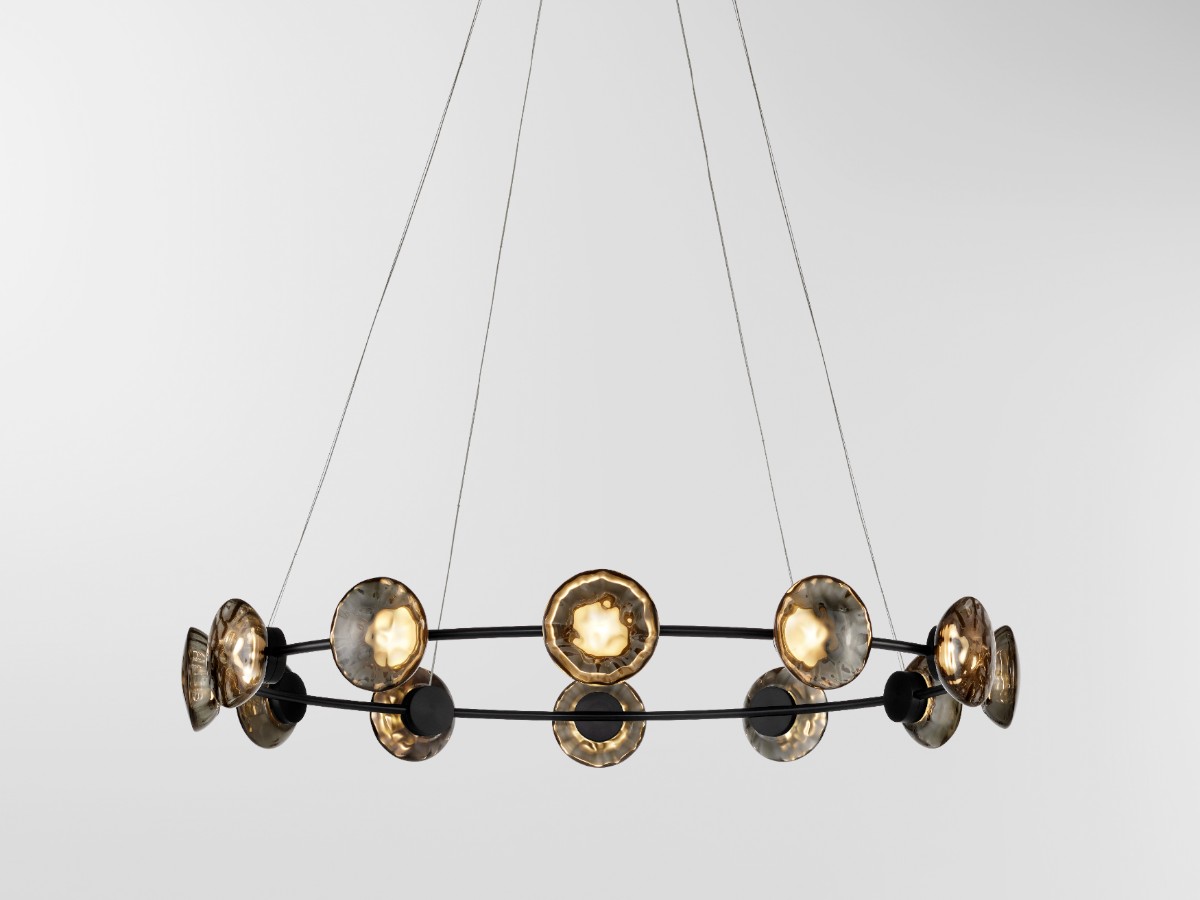 Ross Gardam Ceto Circlet 1412 Chandelier