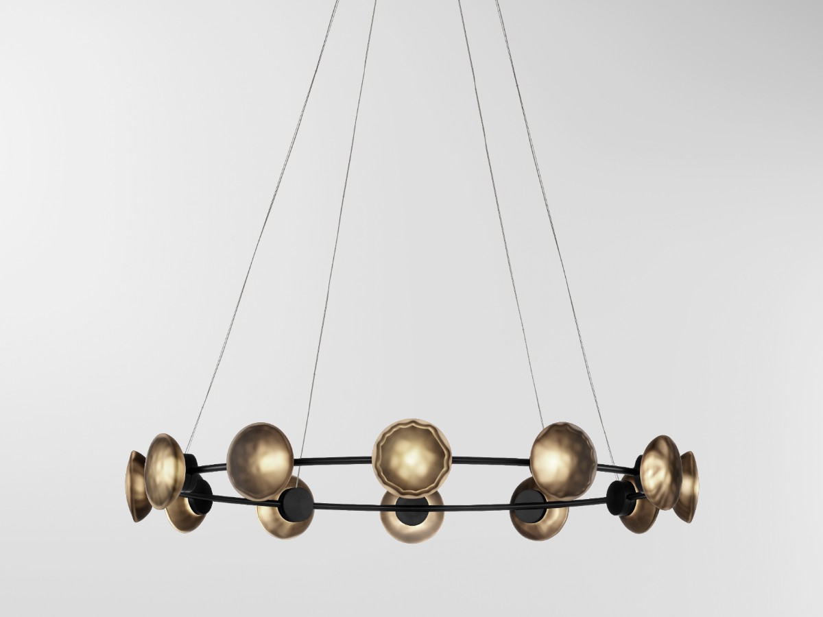 Ross Gardam Ceto Circlet 1412 Chandelier
