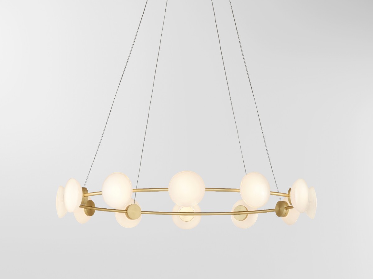 Ross Gardam Ceto Circlet 1412 Chandelier