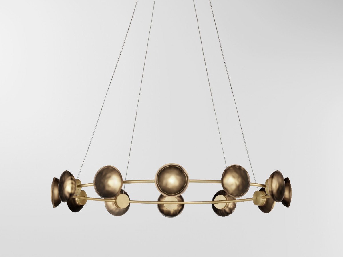Ross Gardam Ceto Circlet 1412 Chandelier