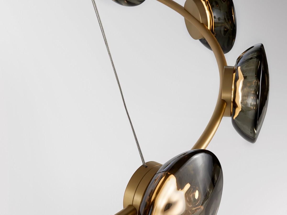 Ross Gardam Ceto Circlet 1412 Chandelier