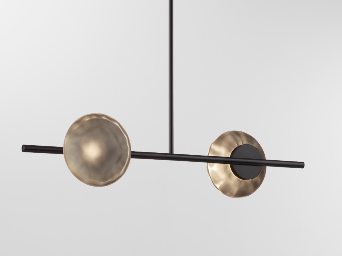 Ross Gardam Ceto Horizontal 12l Chandelier Single