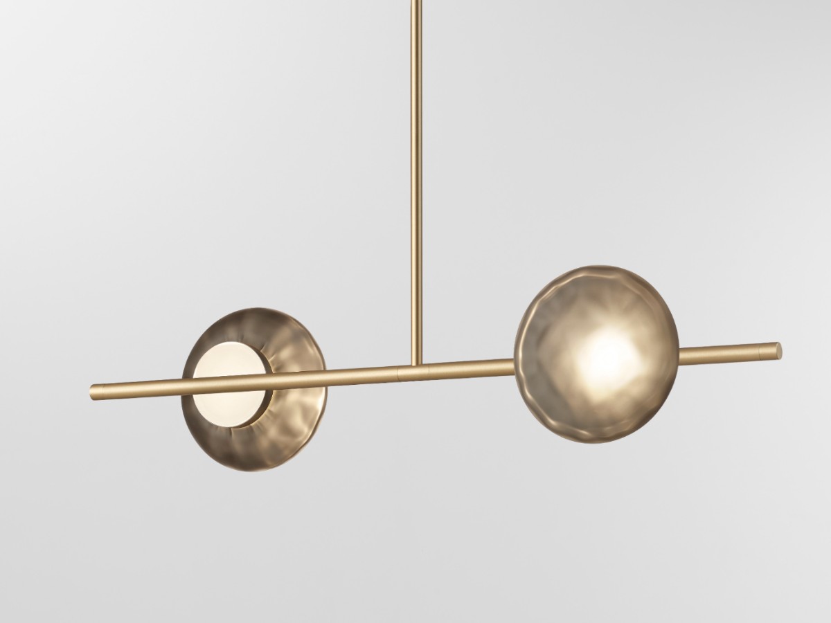 Ross Gardam Ceto Horizontal 12l Chandelier Single
