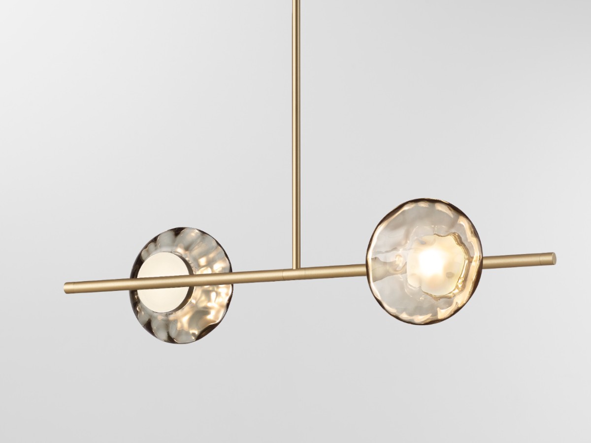 Ross Gardam Ceto Horizontal 12l Chandelier Single
