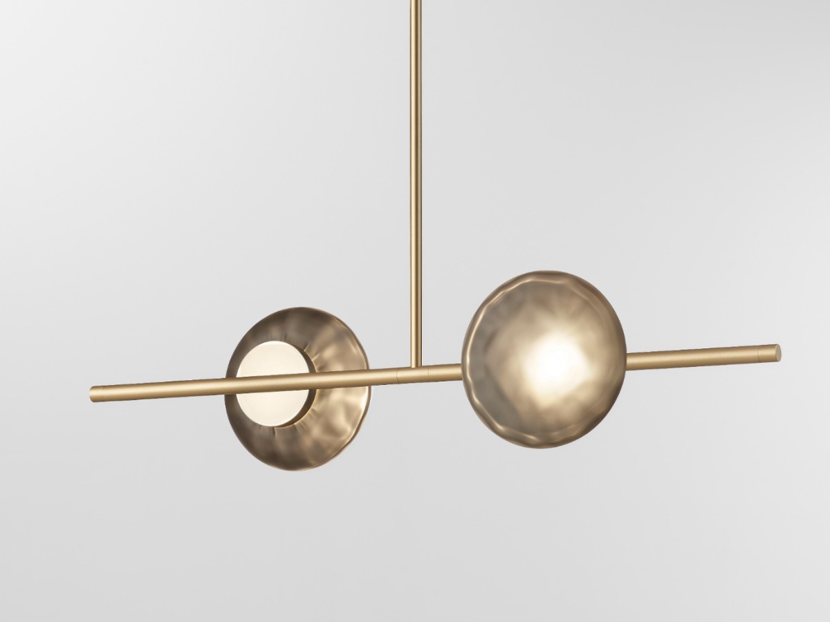 Ross Gardam Ceto Horizontal 12s Chandelier Single