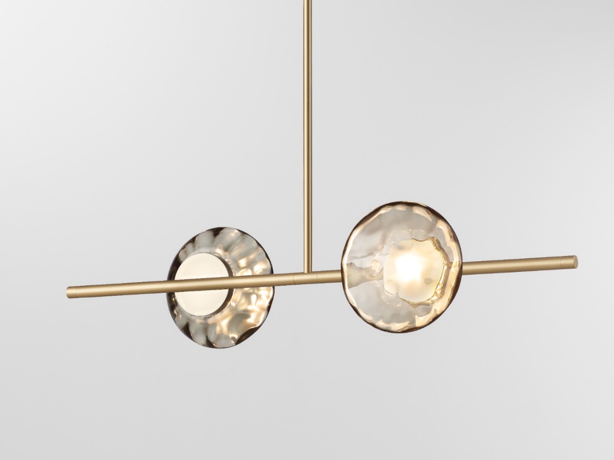 Ross Gardam Ceto Horizontal 12s Chandelier Single