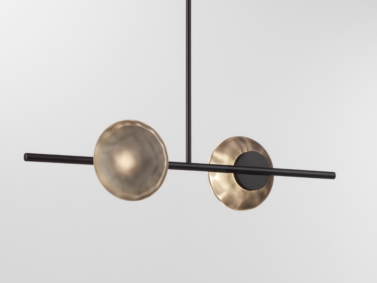 Ross Gardam Ceto Horizontal 12s Chandelier Single