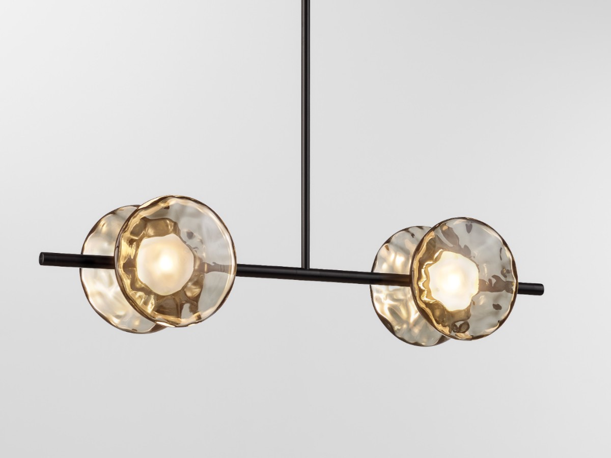Ross Gardam Ceto Horizontal 14l Chandelier Single