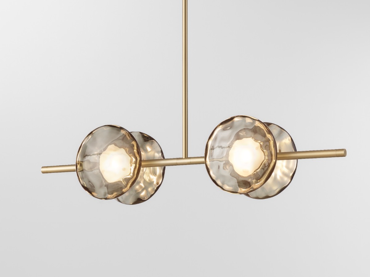 Ross Gardam Ceto Horizontal 14s Chandelier Single