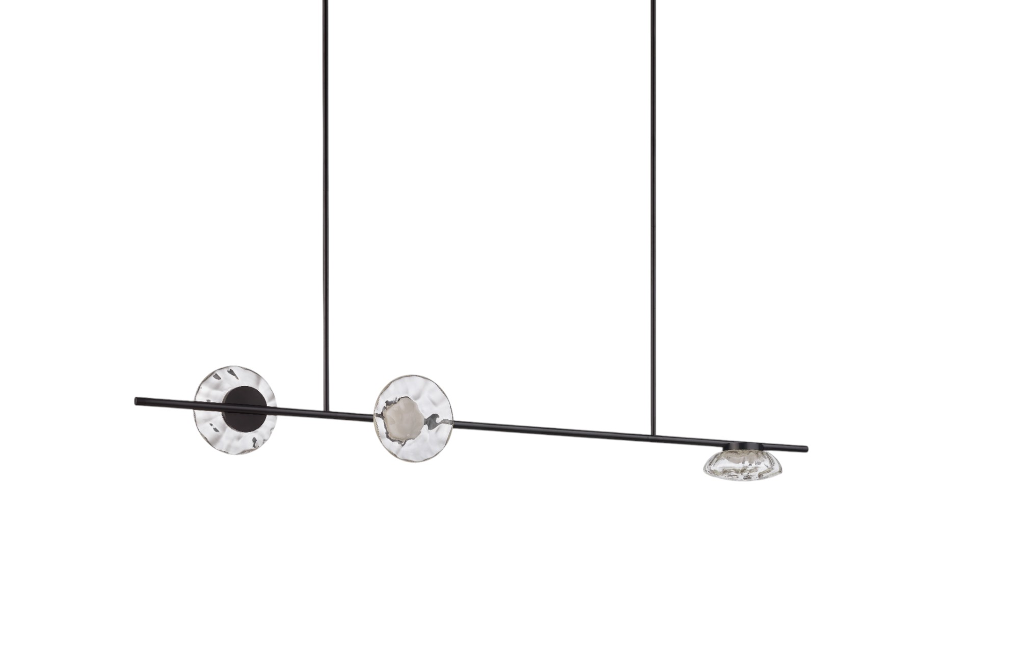 Ross Gardam Ceto Horizontal 23l Chandelier Double