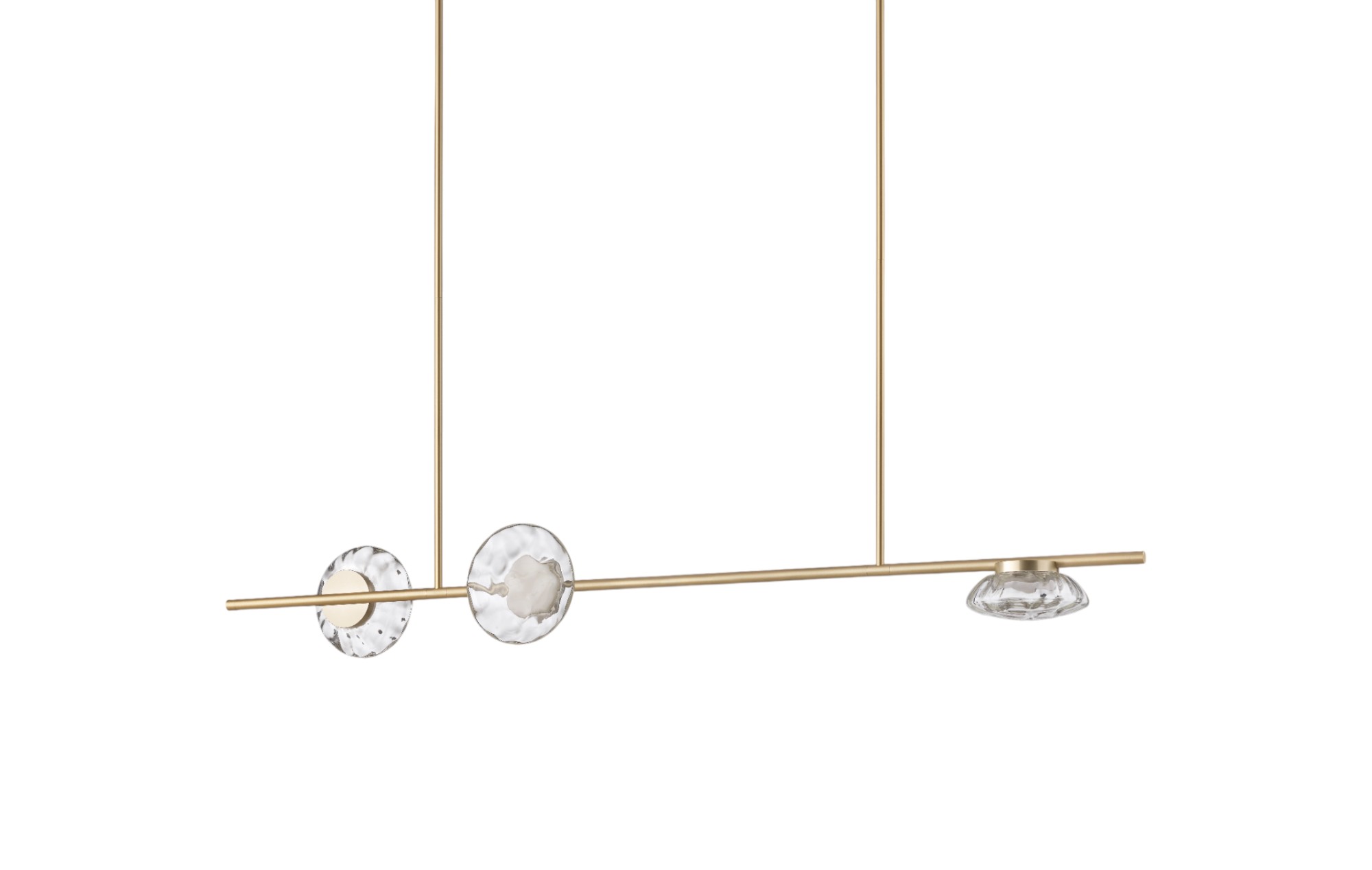 Ross Gardam Ceto Horizontal 23l Chandelier Double