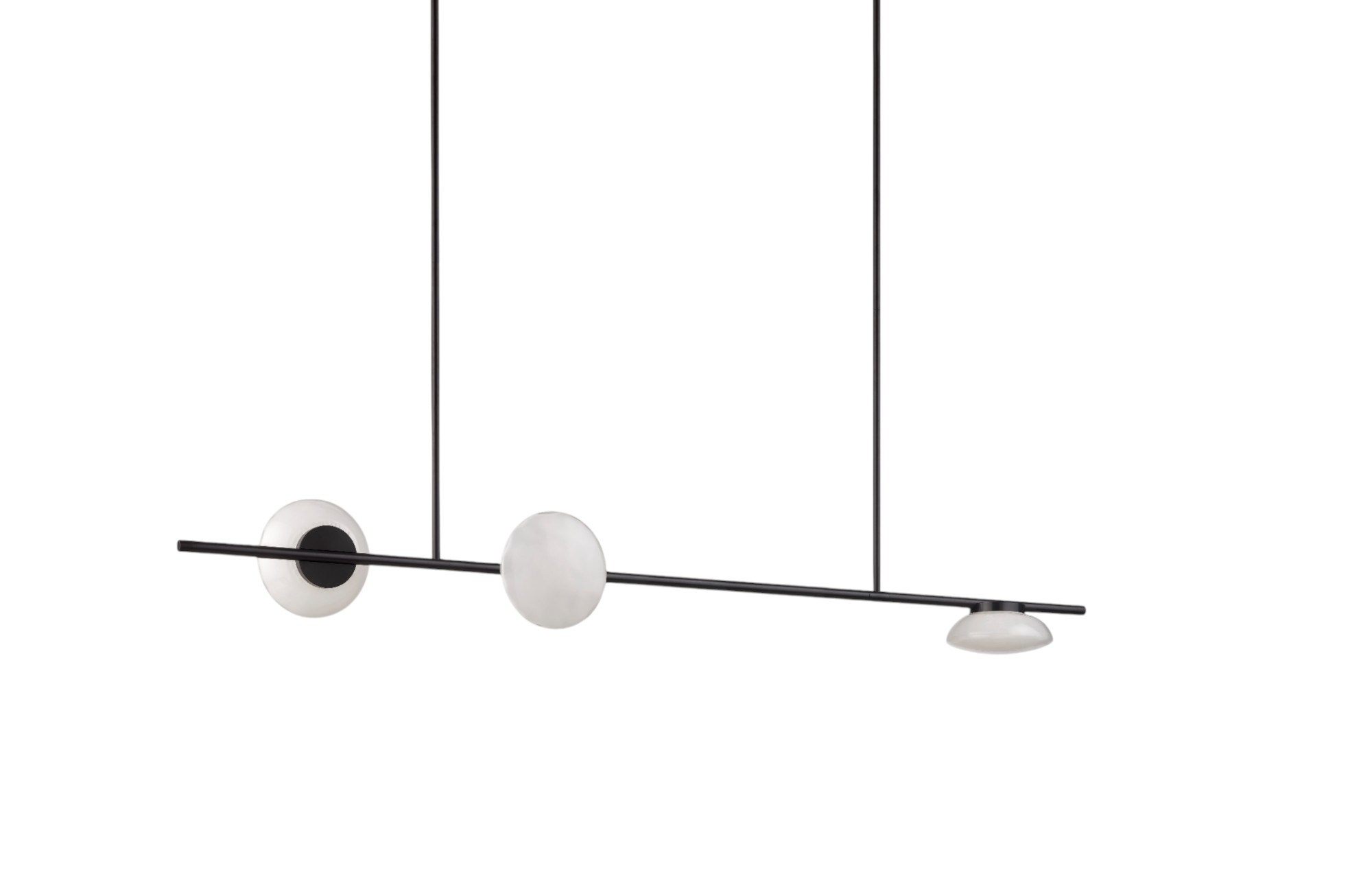 Ross Gardam Ceto Horizontal 23l Chandelier Double