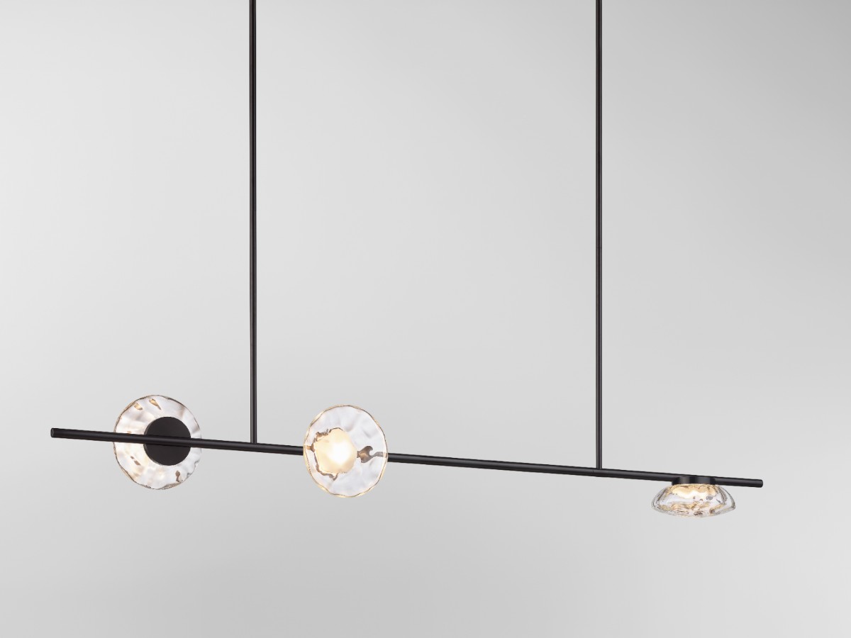 Ross Gardam Ceto Horizontal 23l Chandelier Double