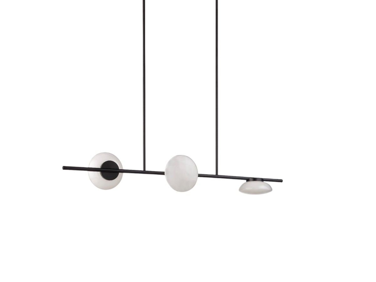 Ross Gardam Ceto Horizontal 23s Chandelier Double