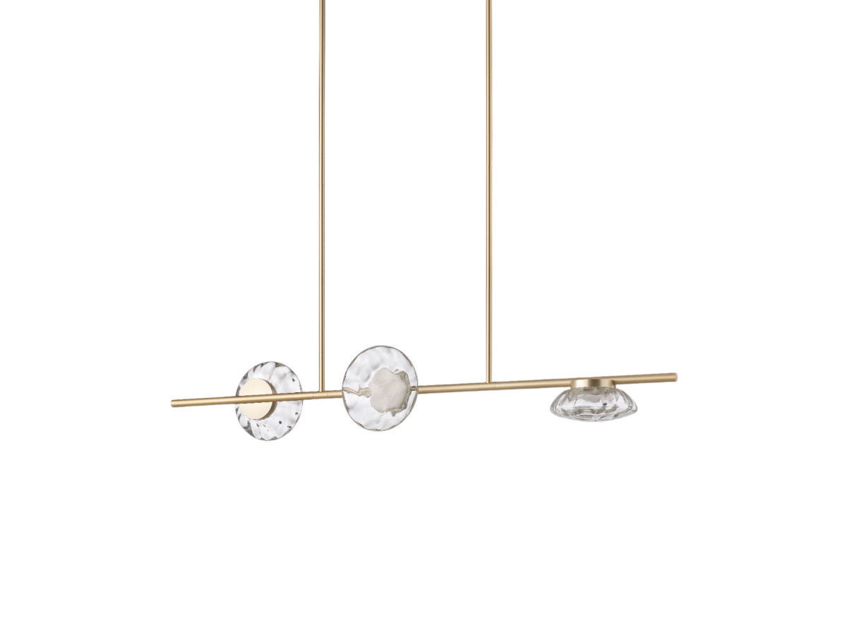Ross Gardam Ceto Horizontal 23s Chandelier Double