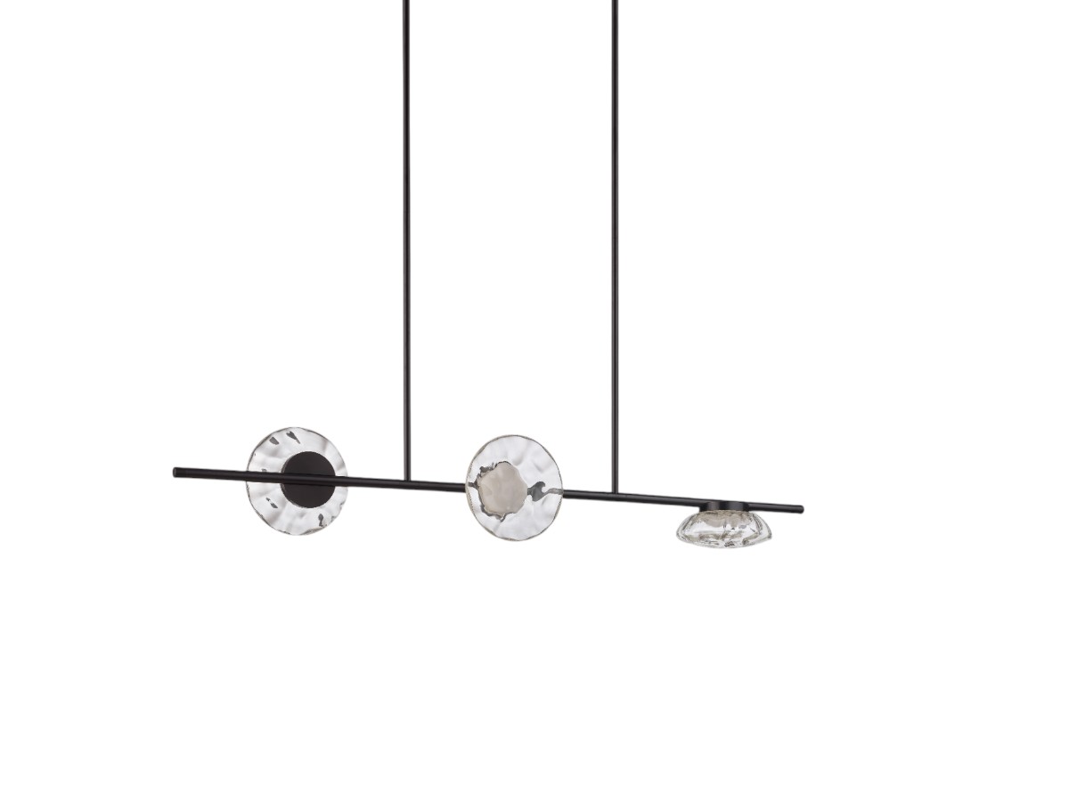 Ross Gardam Ceto Horizontal 23s Chandelier Double