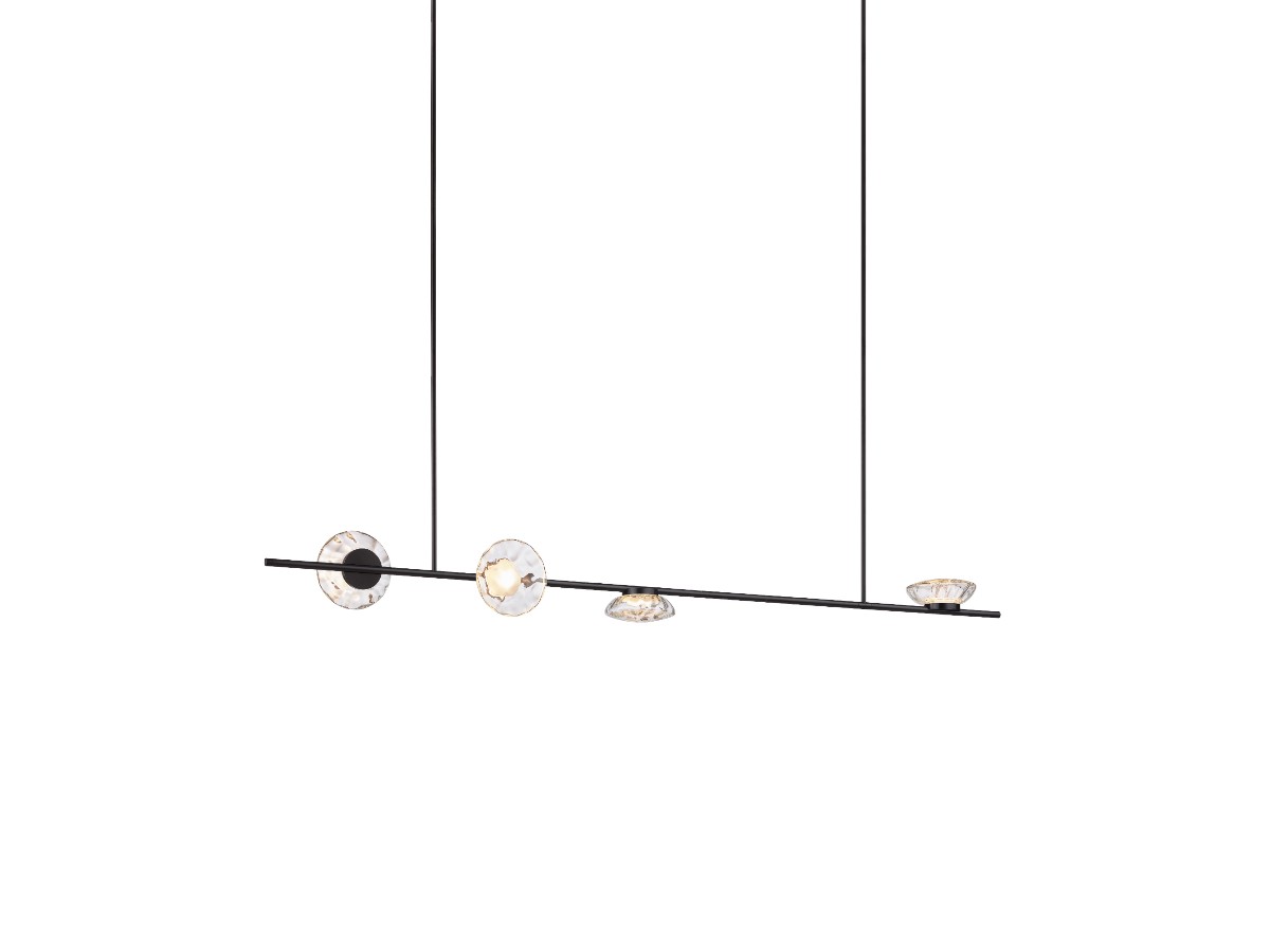 Ross Gardam Ceto Horizontal 24l Chandelier Double