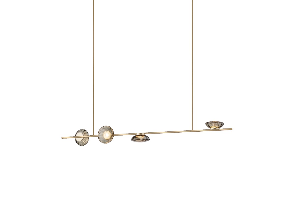 Ross Gardam Ceto Horizontal 24l Chandelier Double