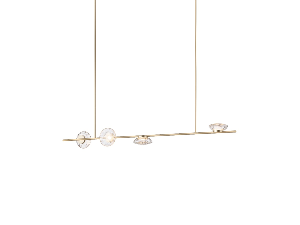 Ross Gardam Ceto Horizontal 24l Chandelier Double
