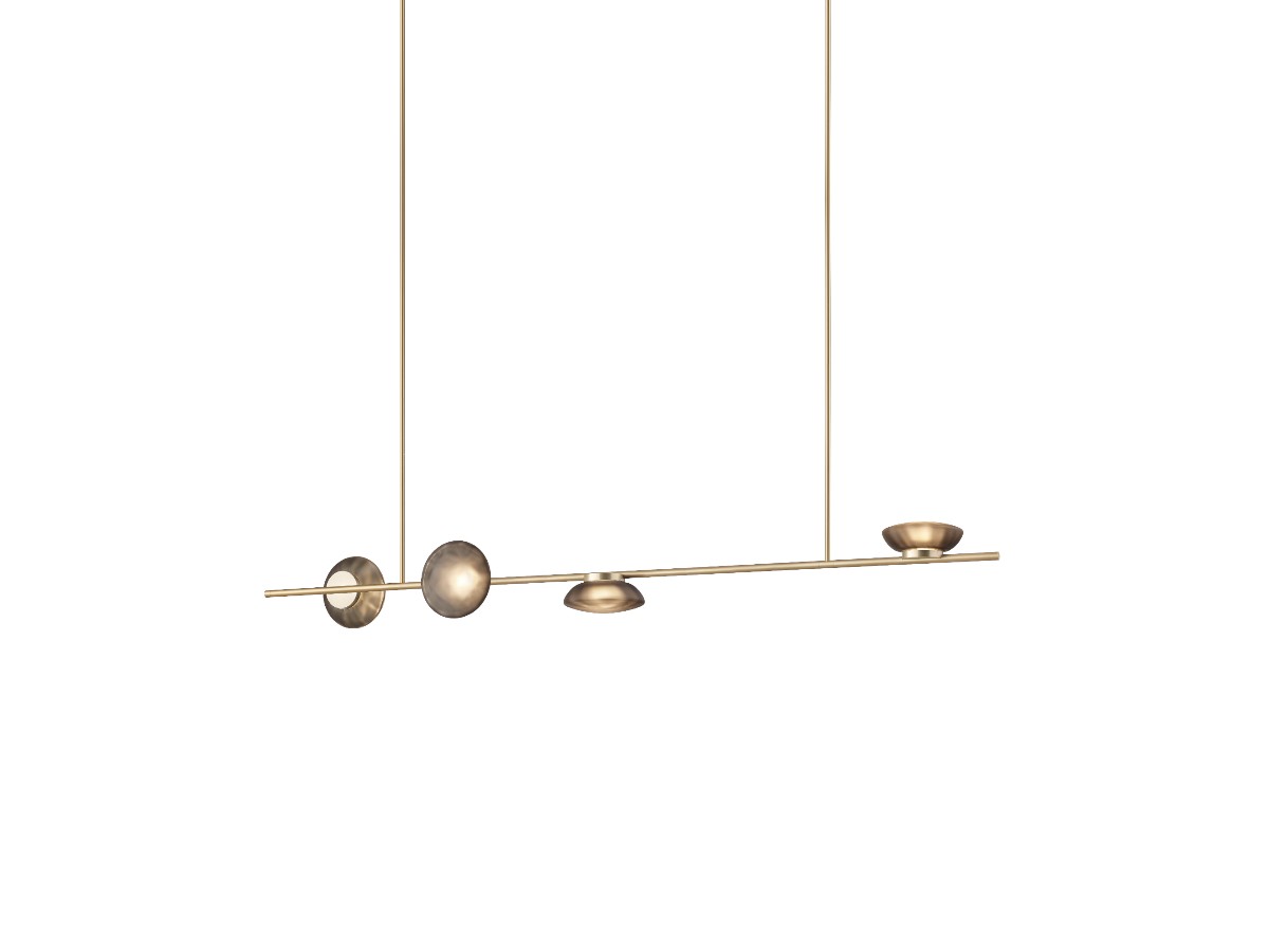 Ross Gardam Ceto Horizontal 24l Chandelier Double