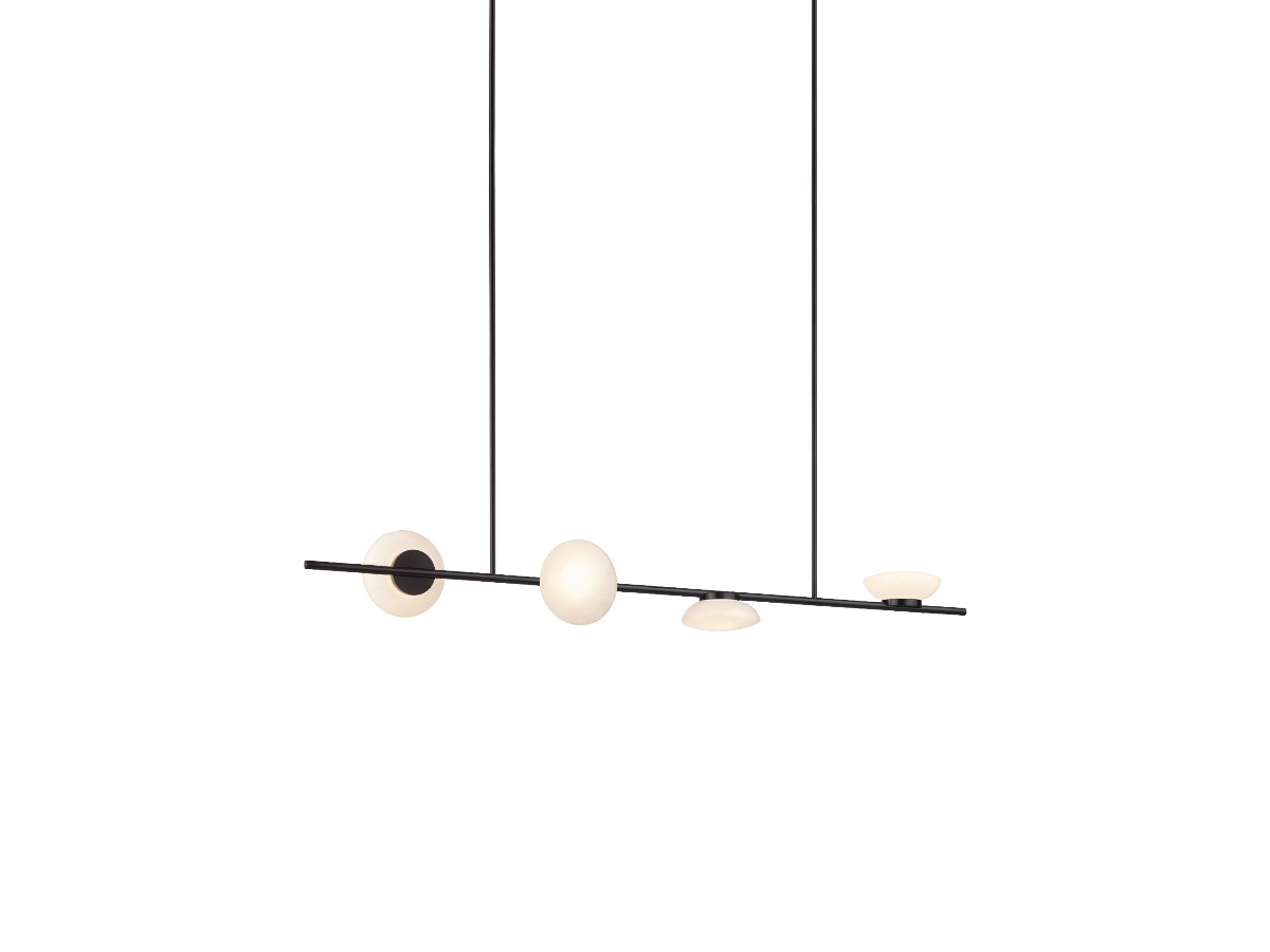 Ross Gardam Ceto Horizontal 24s Chandelier Double