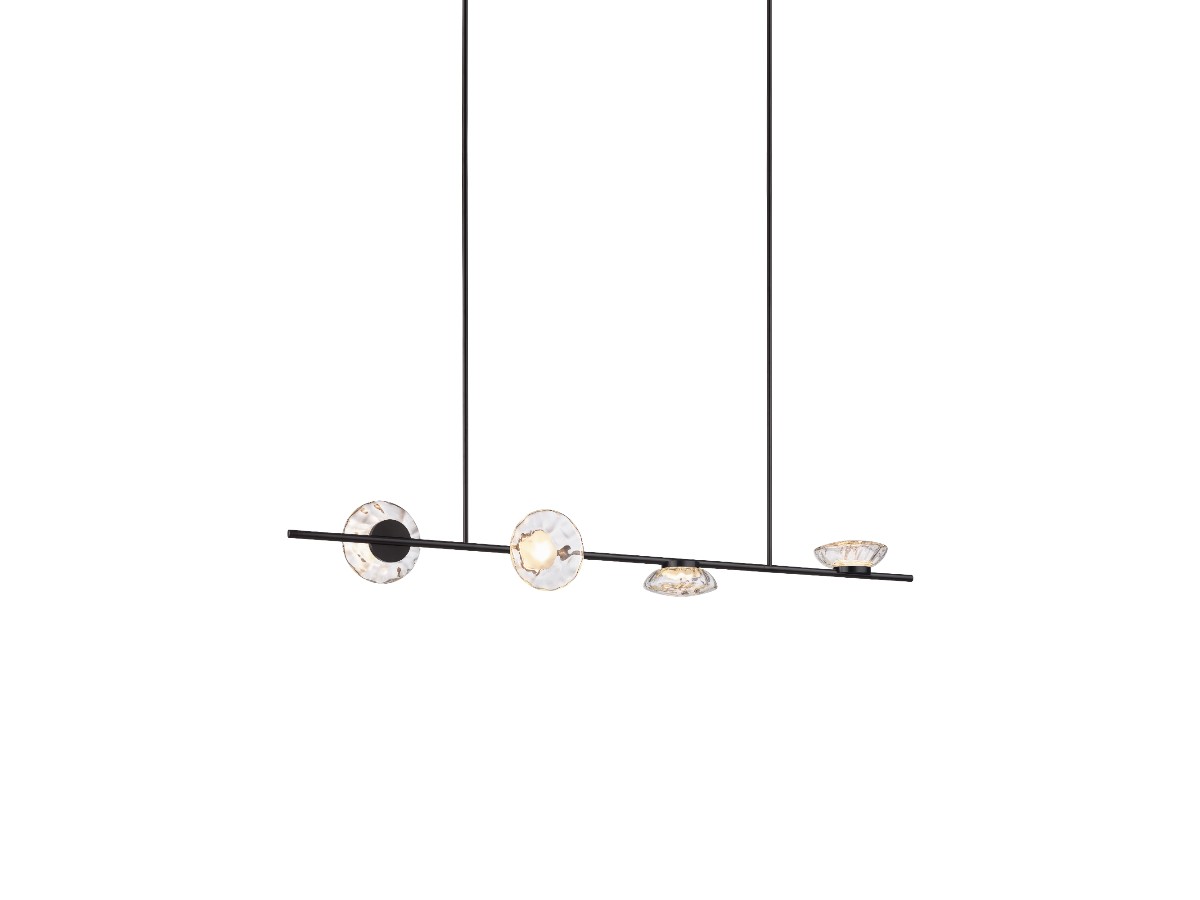 Ross Gardam Ceto Horizontal 24s Chandelier Double