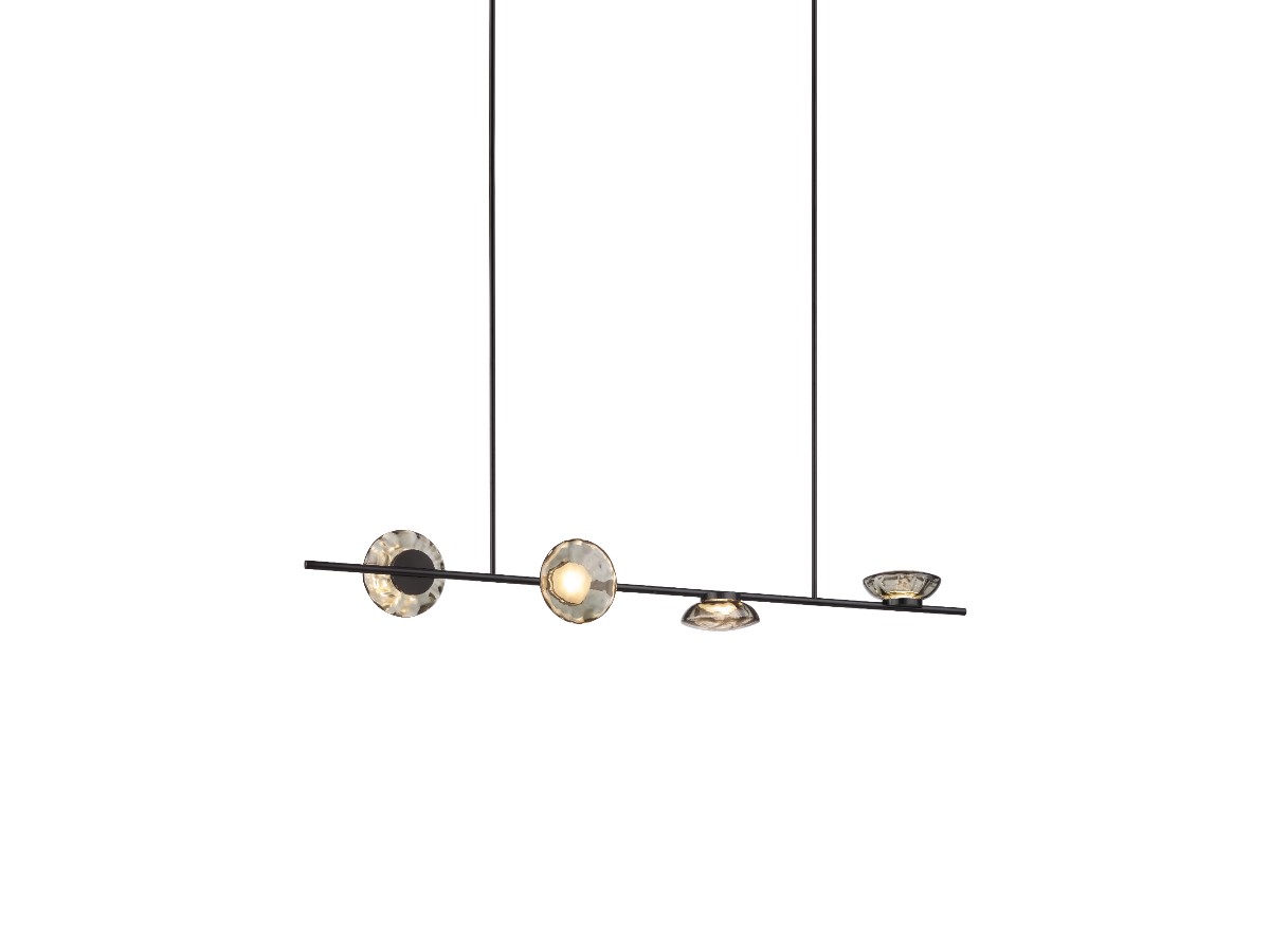 Ross Gardam Ceto Horizontal 24s Chandelier Double