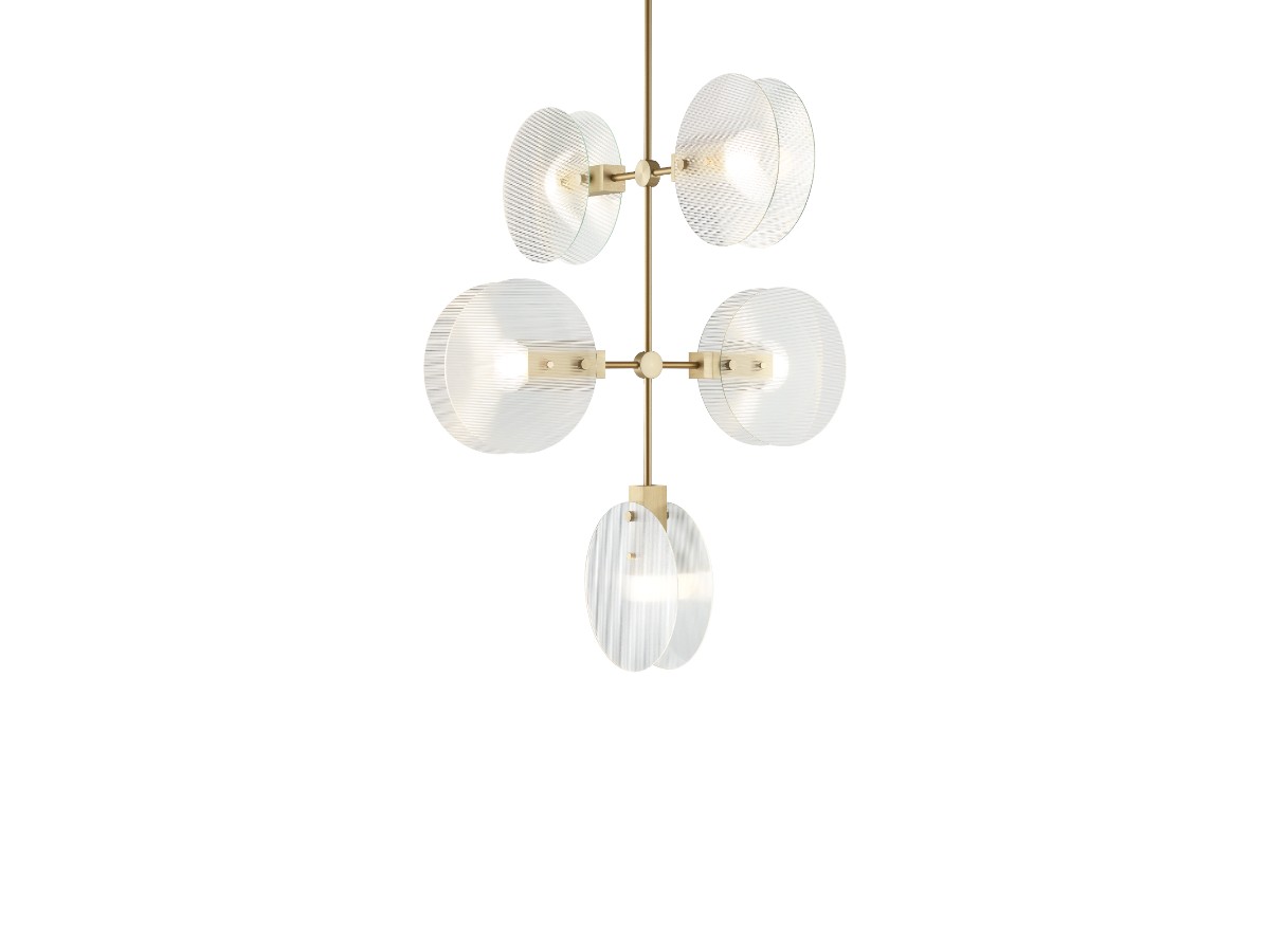 Ross Gardam Nebulae Vertical 15 Chandelier