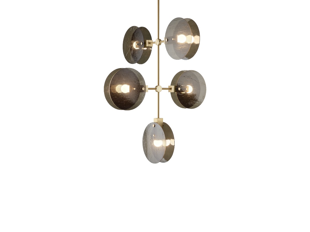 Ross Gardam Nebulae Vertical 15 Chandelier