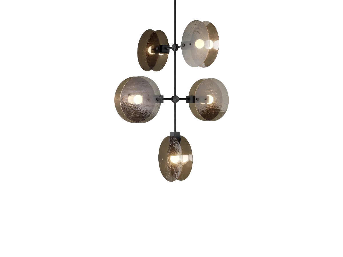 Ross Gardam Nebulae Vertical 15 Chandelier
