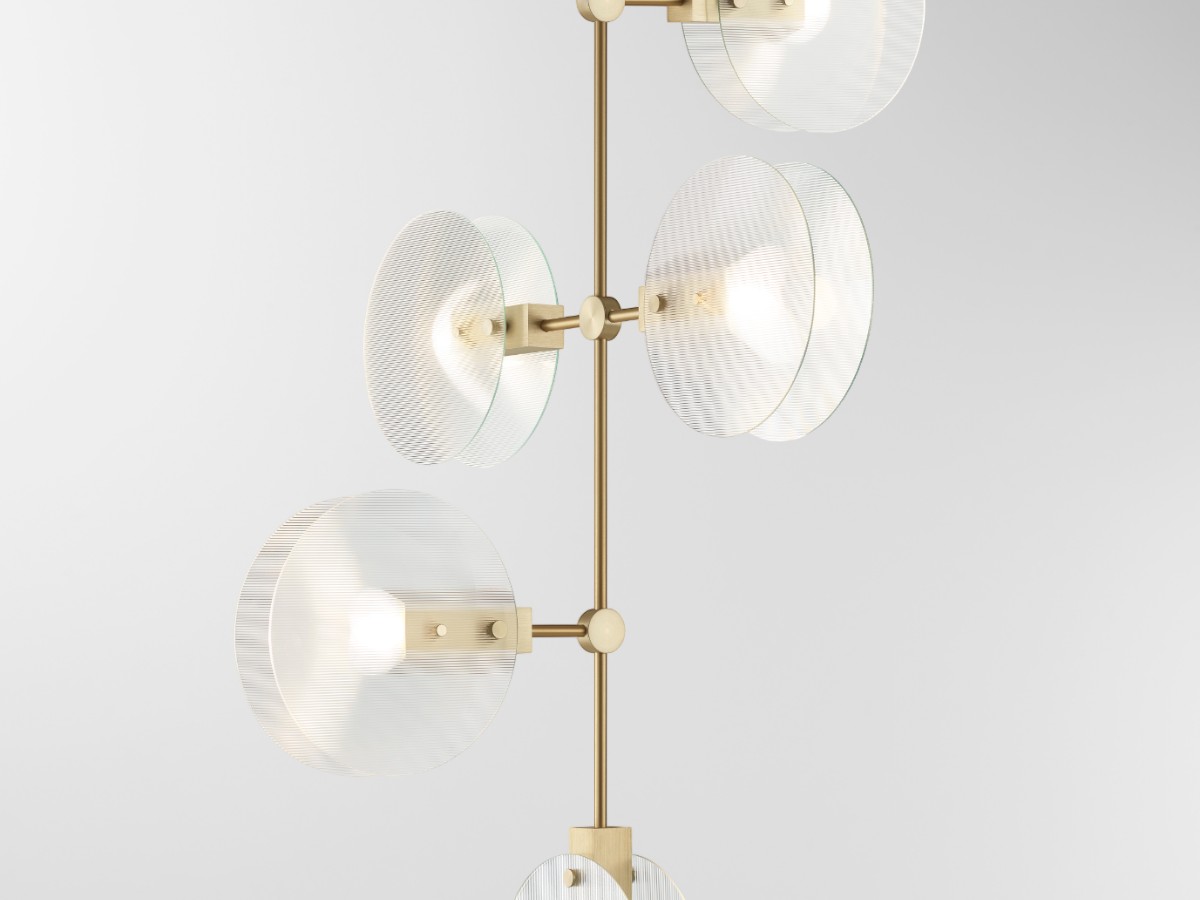 Ross Gardam Nebulae Vertical 15 O Chandelier