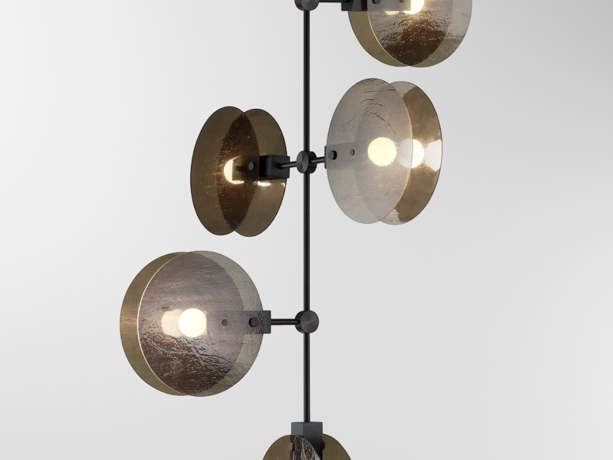 Ross Gardam Nebulae Vertical 15 O Chandelier