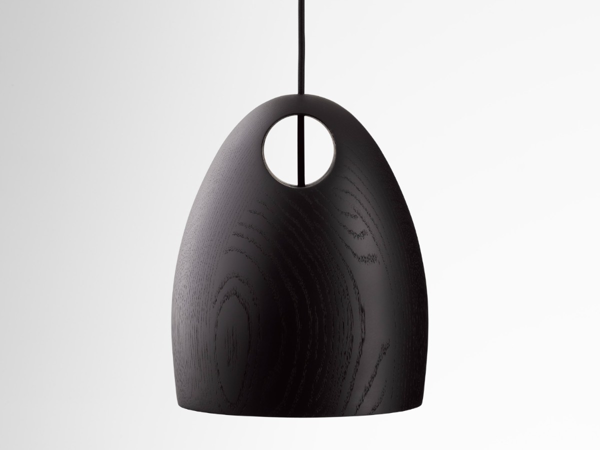 Ross Gardam Oak Large Suspension Lamp