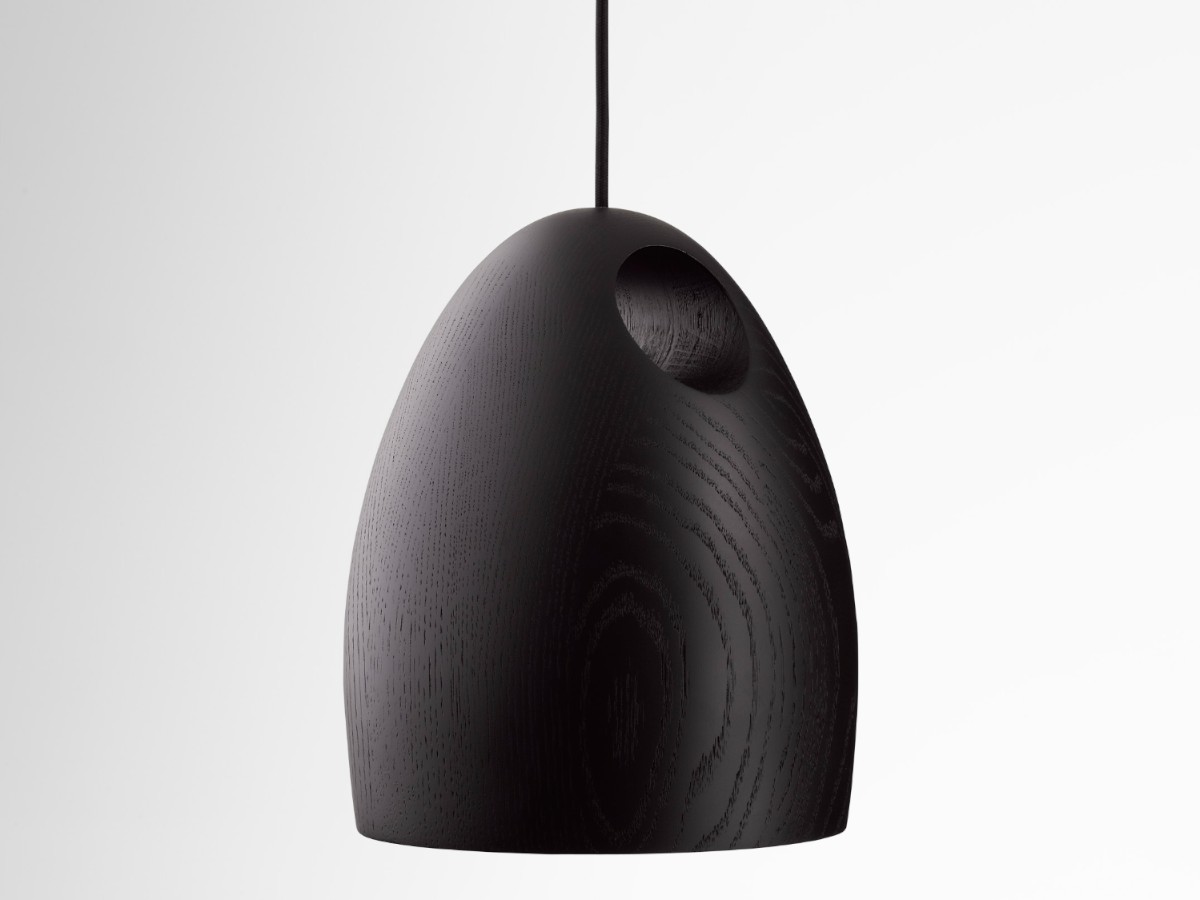 Ross Gardam Oak Standard Suspension Lamp