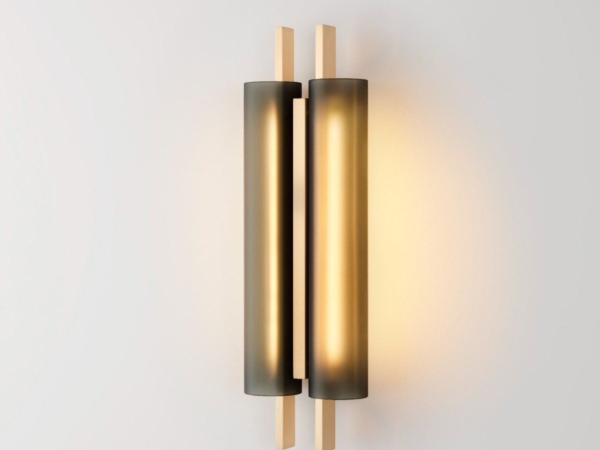 Ross Gardam Volant 2 Wall Lamp Brass