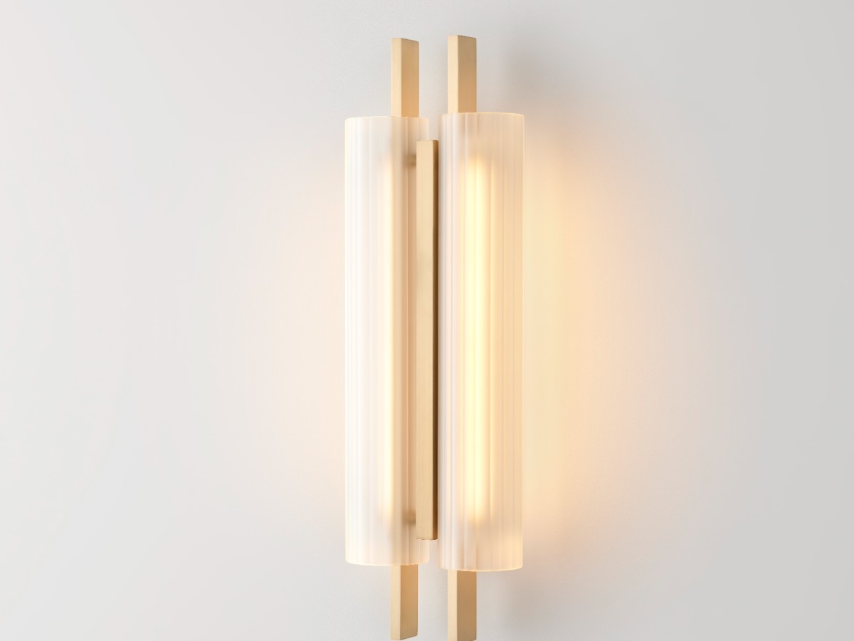 Ross Gardam Volant 2 Wall Lamp Brass