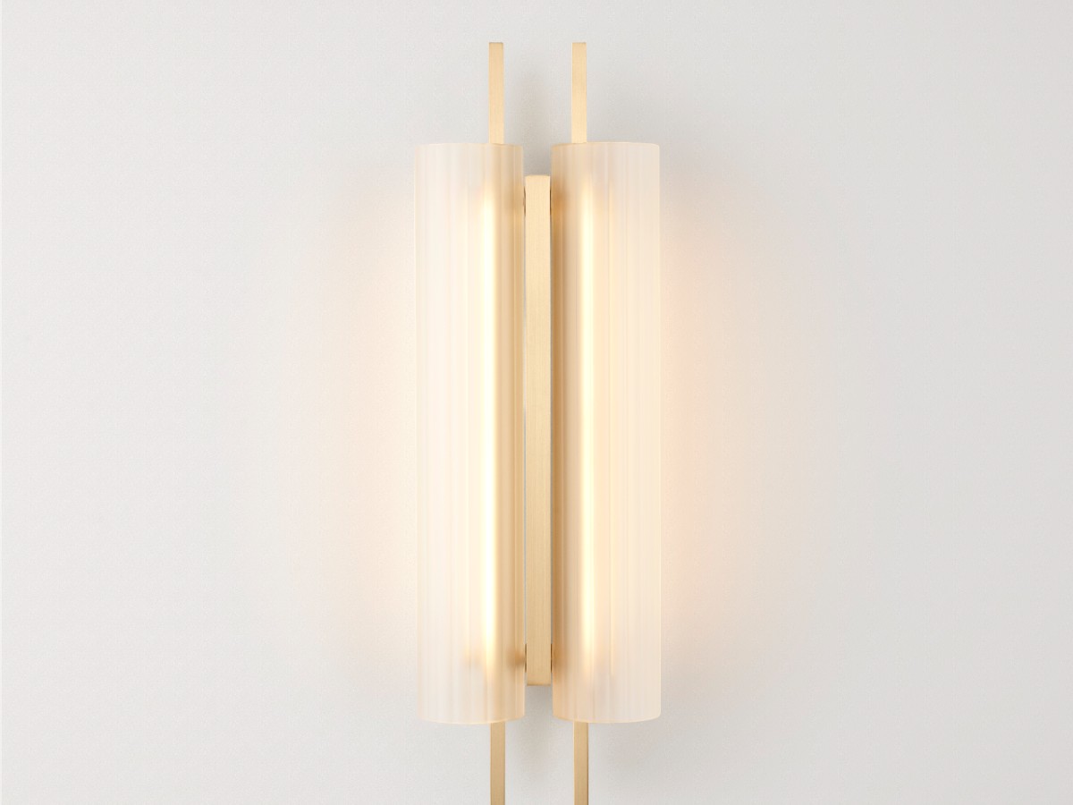 Ross Gardam Volant 2 Wall Lamp Brass