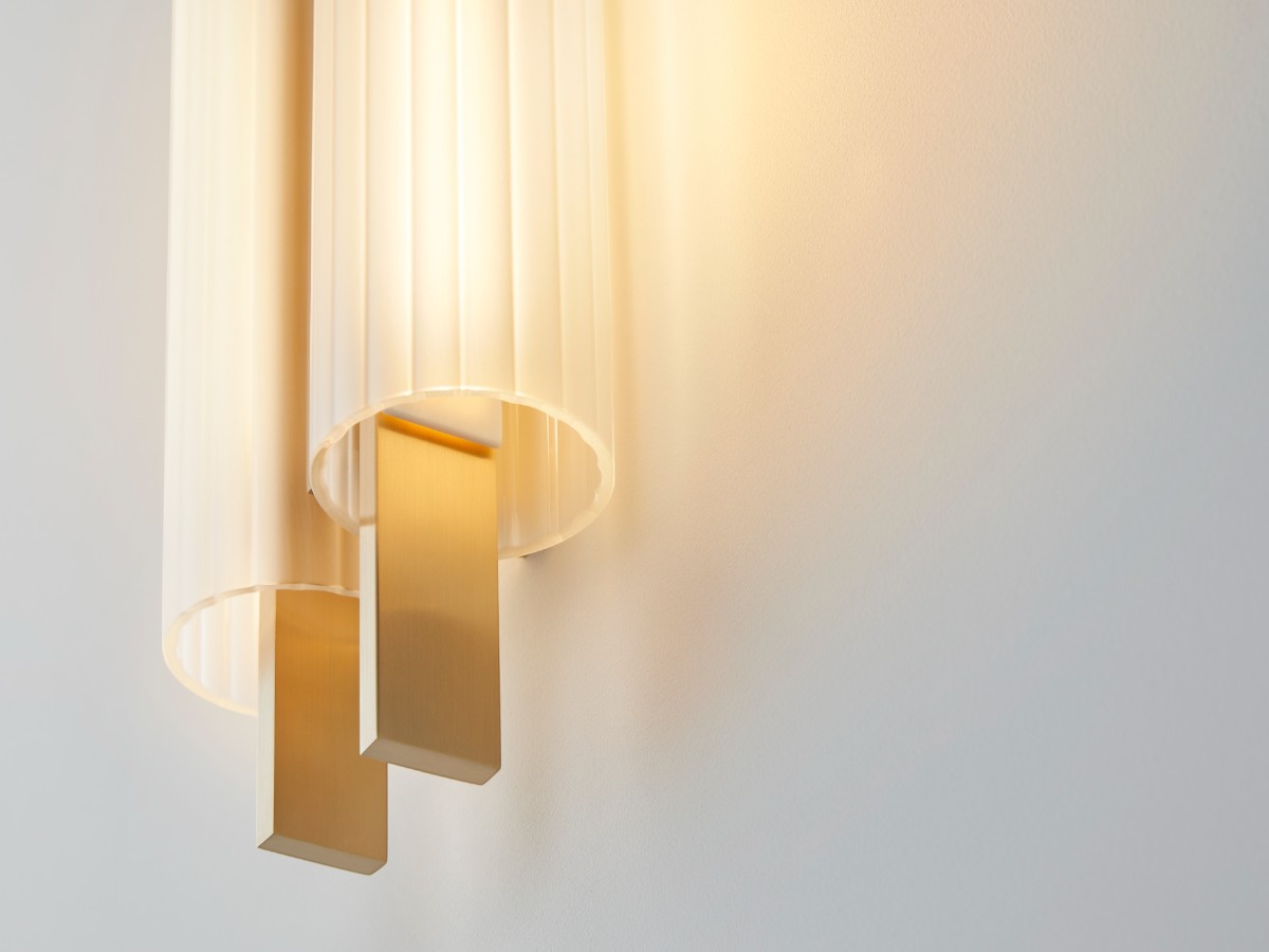 Ross Gardam Volant 2 Wall Lamp Brass