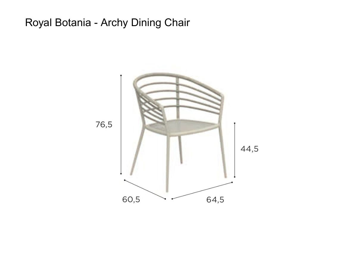Royal Botania Archy Dining Chair